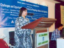 Dr. Salma Chowdhury, Chairman, ISLM, DU